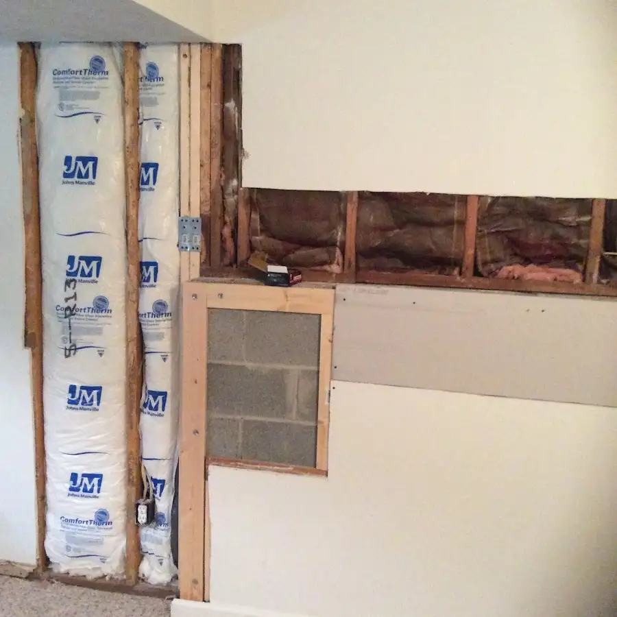 Wall insulation replacement during Odor Removal & Deodorization in Renton